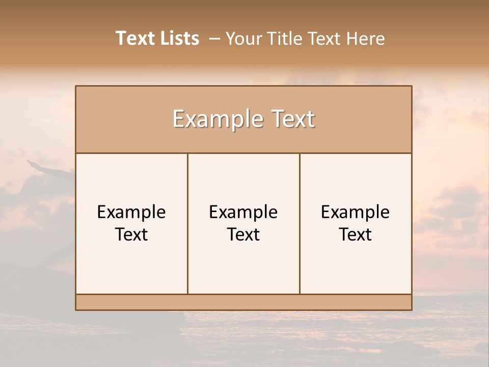 A Woman Doing Yoga On The Beach At Sunset PowerPoint Template