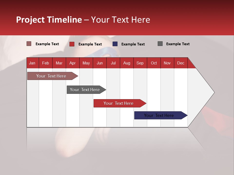 A Young Boy Wearing A Mask Sleeping On A Bed PowerPoint Template