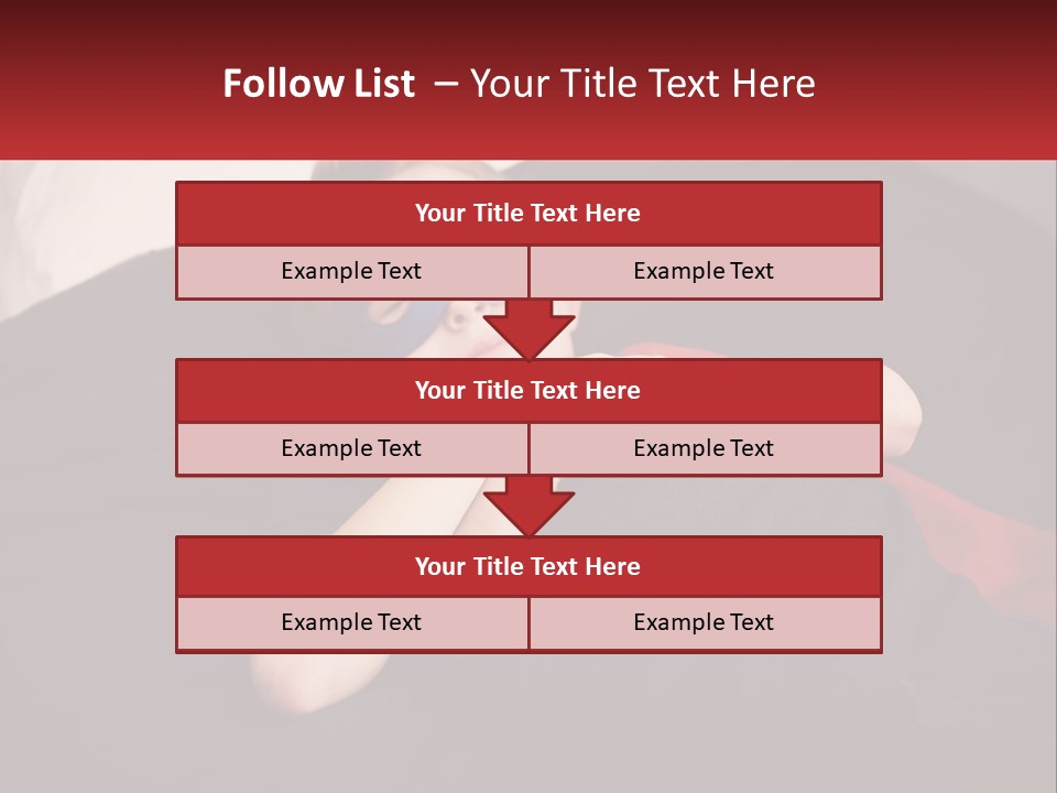 A Young Boy Wearing A Mask Sleeping On A Bed PowerPoint Template