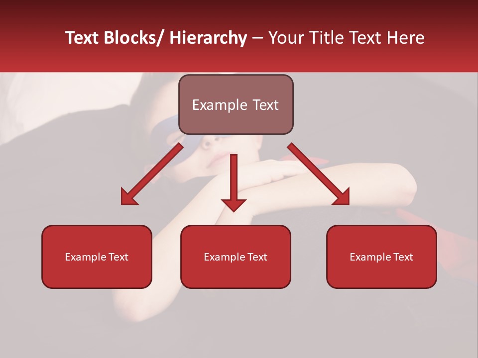 A Young Boy Wearing A Mask Sleeping On A Bed PowerPoint Template