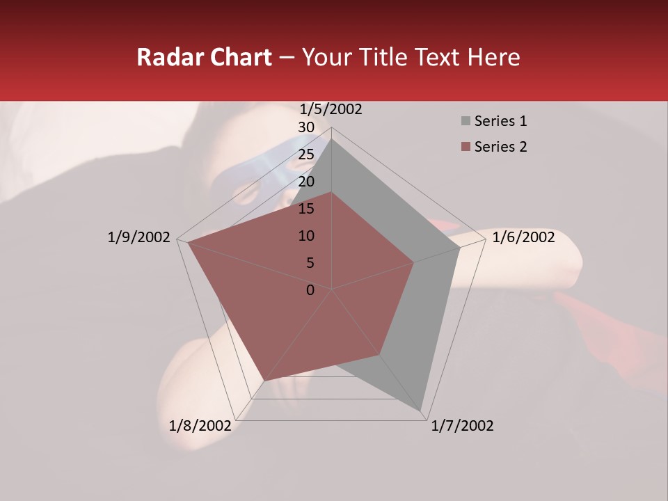 A Young Boy Wearing A Mask Sleeping On A Bed PowerPoint Template