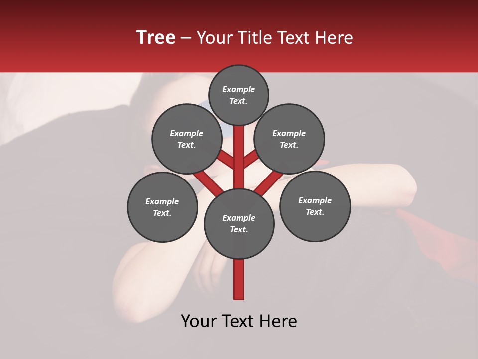 A Young Boy Wearing A Mask Sleeping On A Bed PowerPoint Template