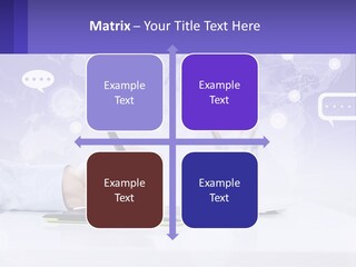 A Person Writing On A Piece Of Paper With A Pen PowerPoint Template