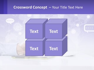 A Person Writing On A Piece Of Paper With A Pen PowerPoint Template