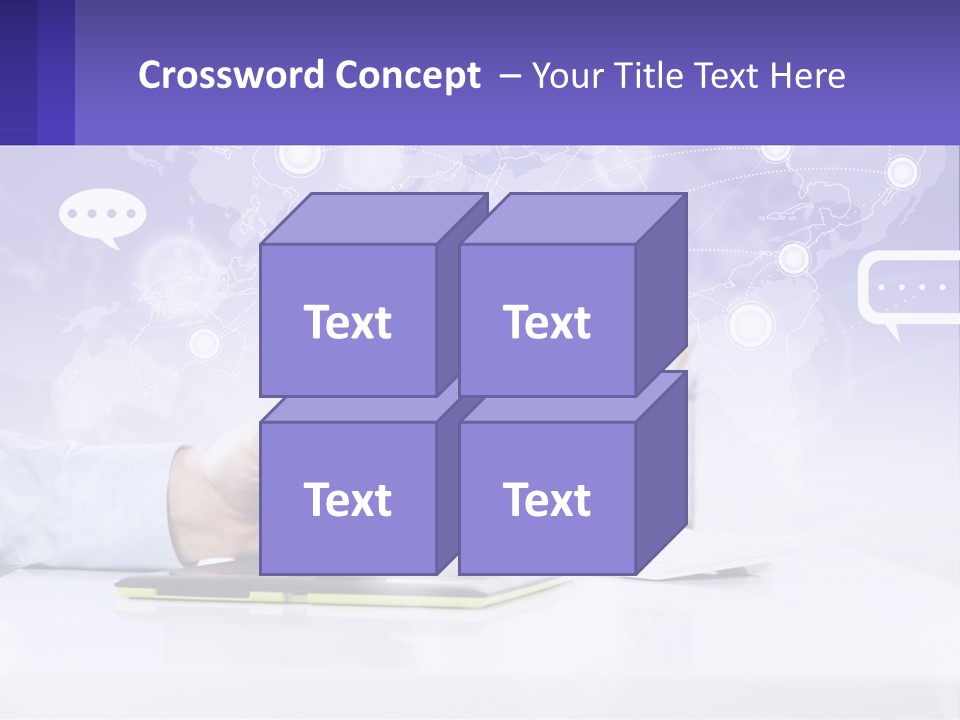 A Person Writing On A Piece Of Paper With A Pen PowerPoint Template