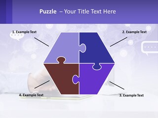 A Person Writing On A Piece Of Paper With A Pen PowerPoint Template