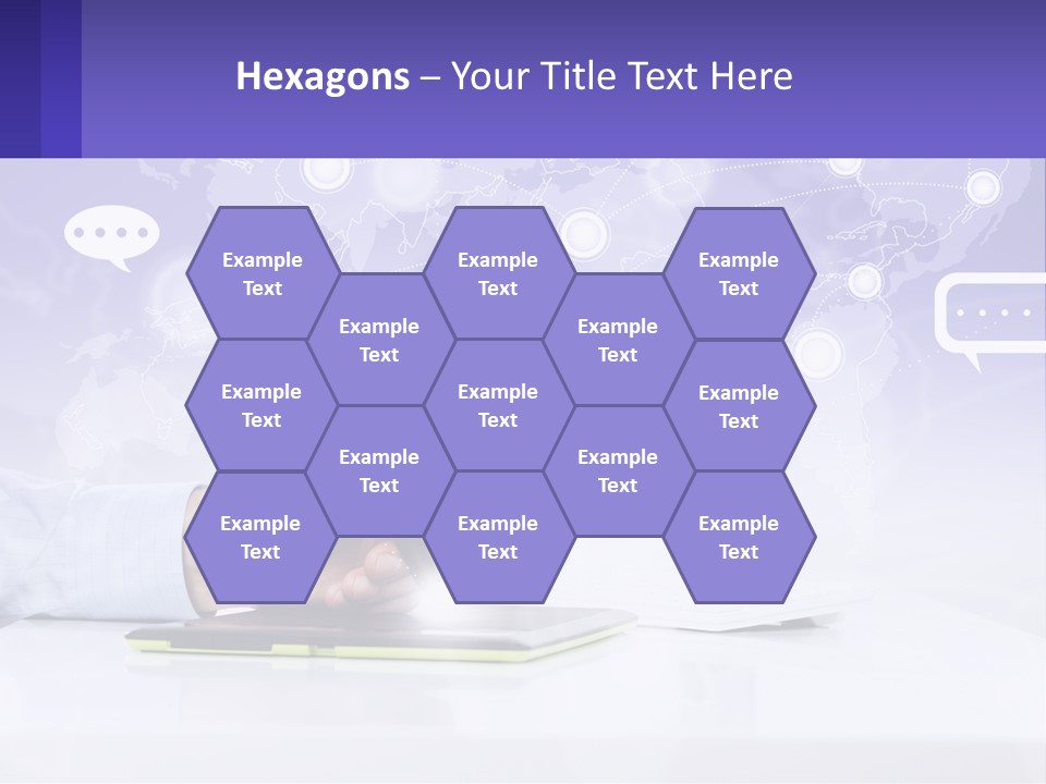 A Person Writing On A Piece Of Paper With A Pen PowerPoint Template