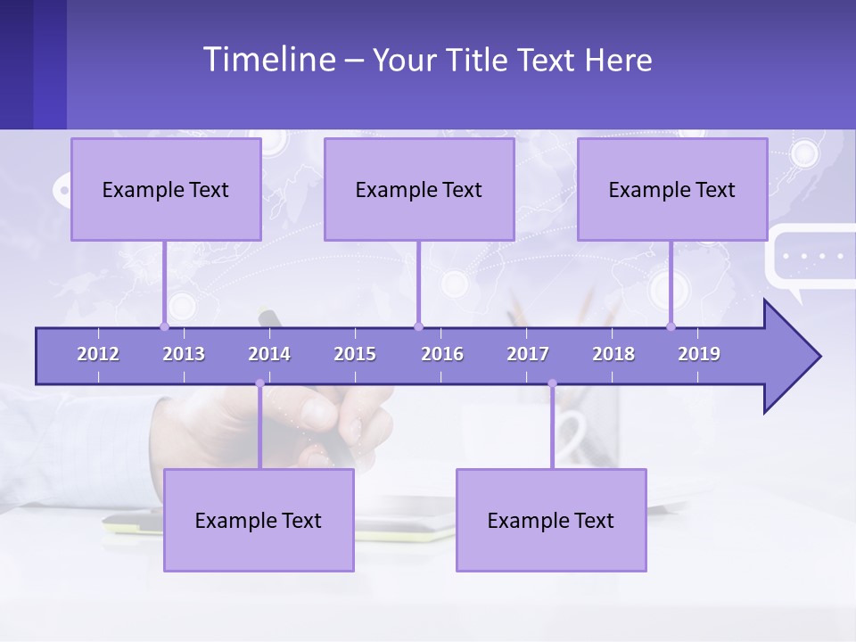 A Person Writing On A Piece Of Paper With A Pen PowerPoint Template
