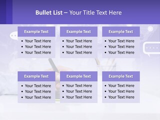 A Person Writing On A Piece Of Paper With A Pen PowerPoint Template