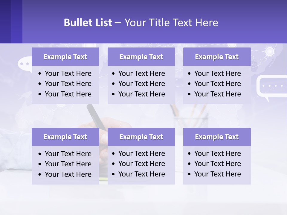 A Person Writing On A Piece Of Paper With A Pen PowerPoint Template