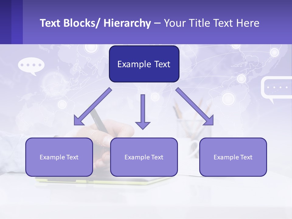 A Person Writing On A Piece Of Paper With A Pen PowerPoint Template