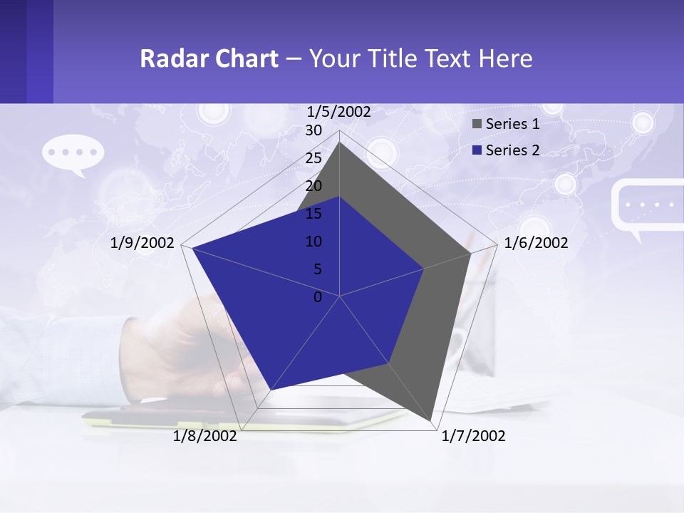 A Person Writing On A Piece Of Paper With A Pen PowerPoint Template