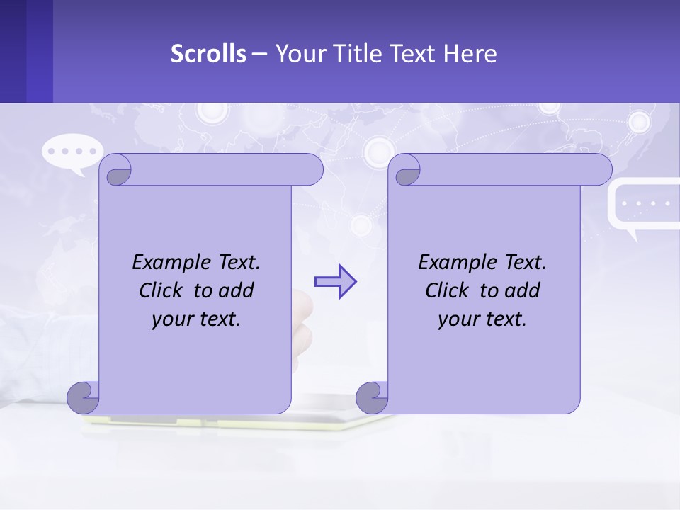 A Person Writing On A Piece Of Paper With A Pen PowerPoint Template