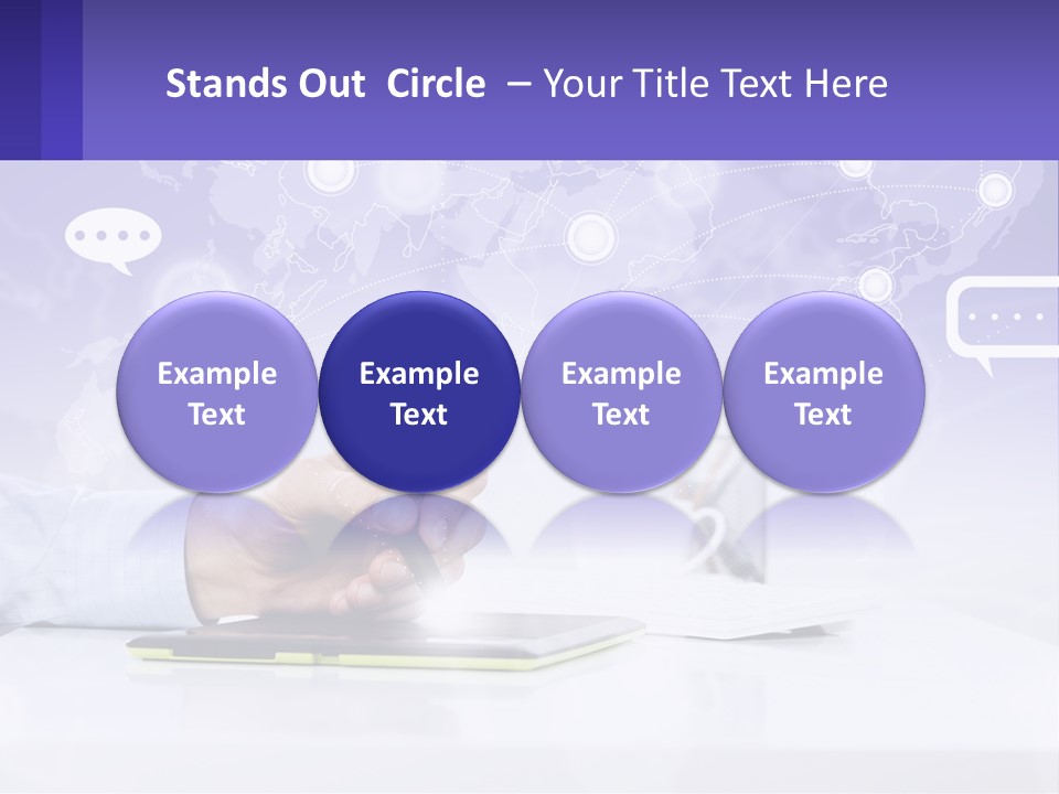 A Person Writing On A Piece Of Paper With A Pen PowerPoint Template