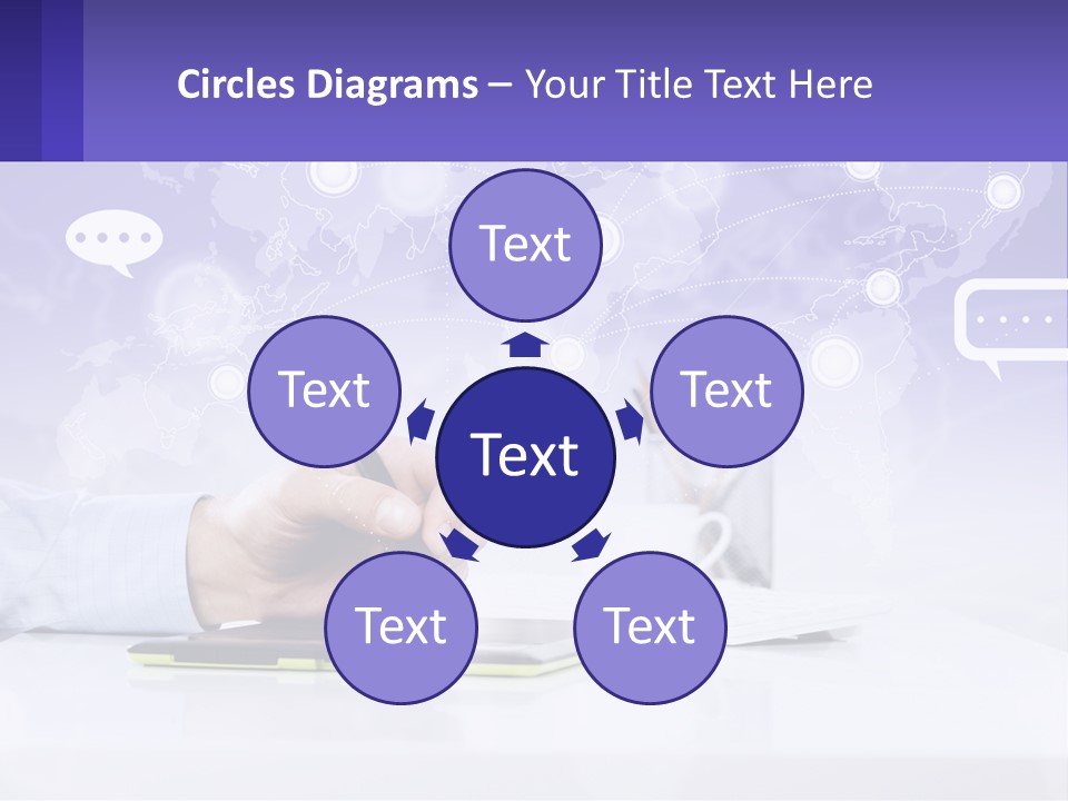 A Person Writing On A Piece Of Paper With A Pen PowerPoint Template