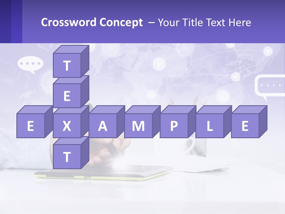 A Person Writing On A Piece Of Paper With A Pen PowerPoint Template