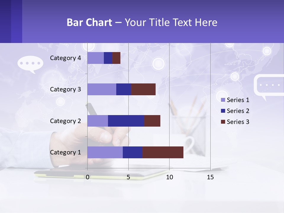 A Person Writing On A Piece Of Paper With A Pen PowerPoint Template
