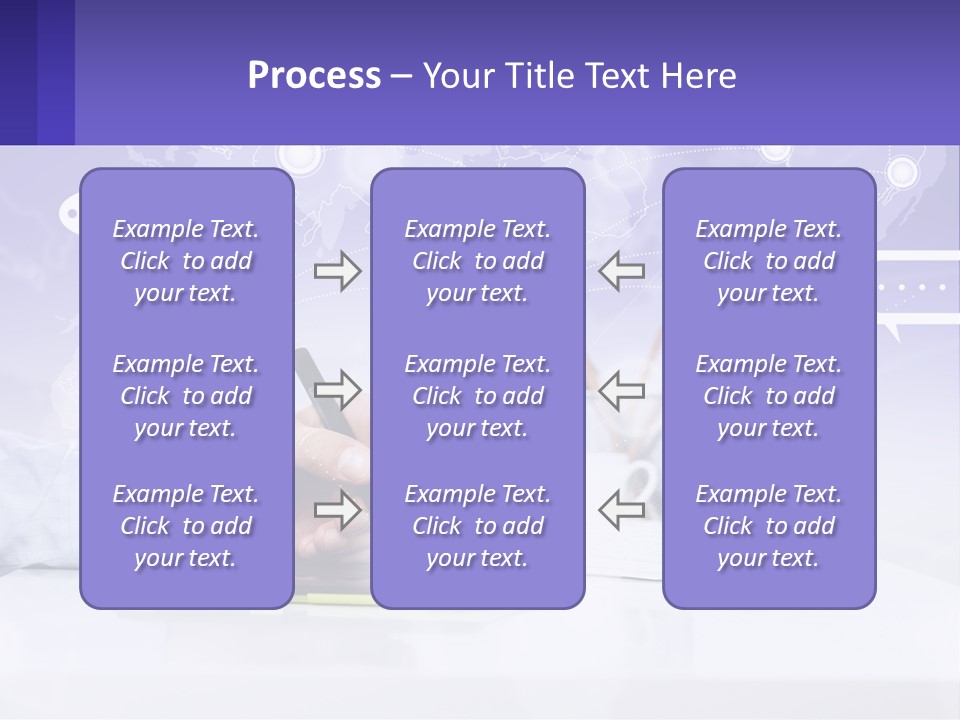 A Person Writing On A Piece Of Paper With A Pen PowerPoint Template