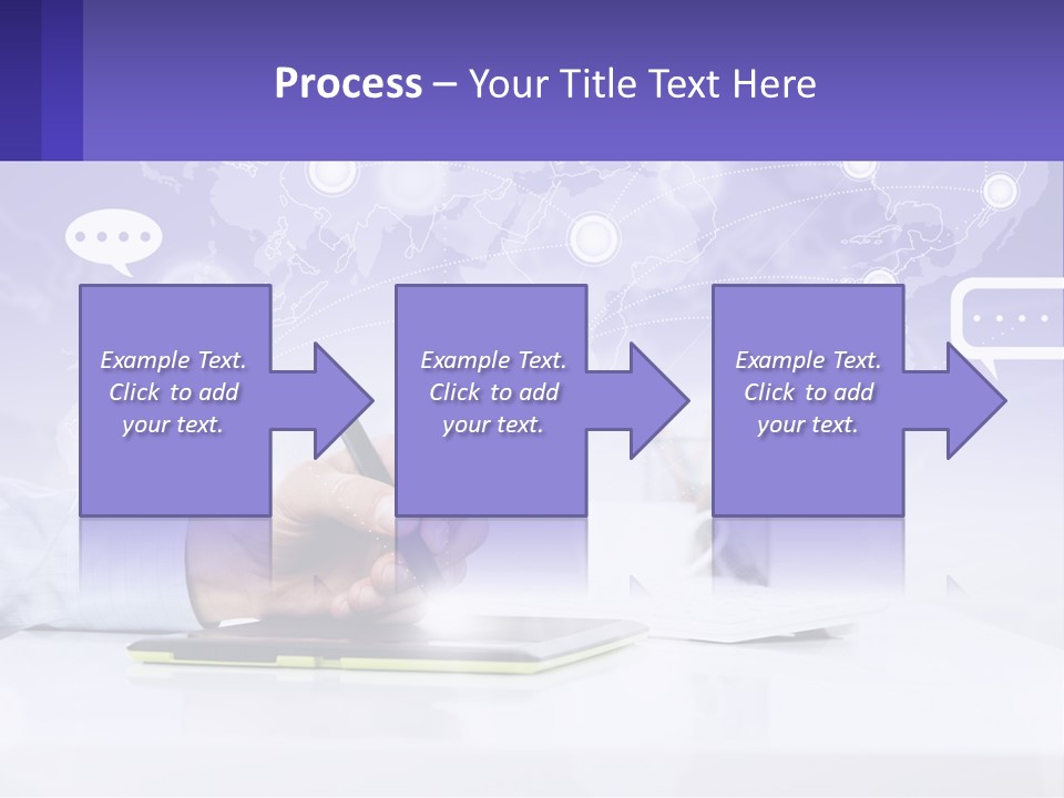 A Person Writing On A Piece Of Paper With A Pen PowerPoint Template