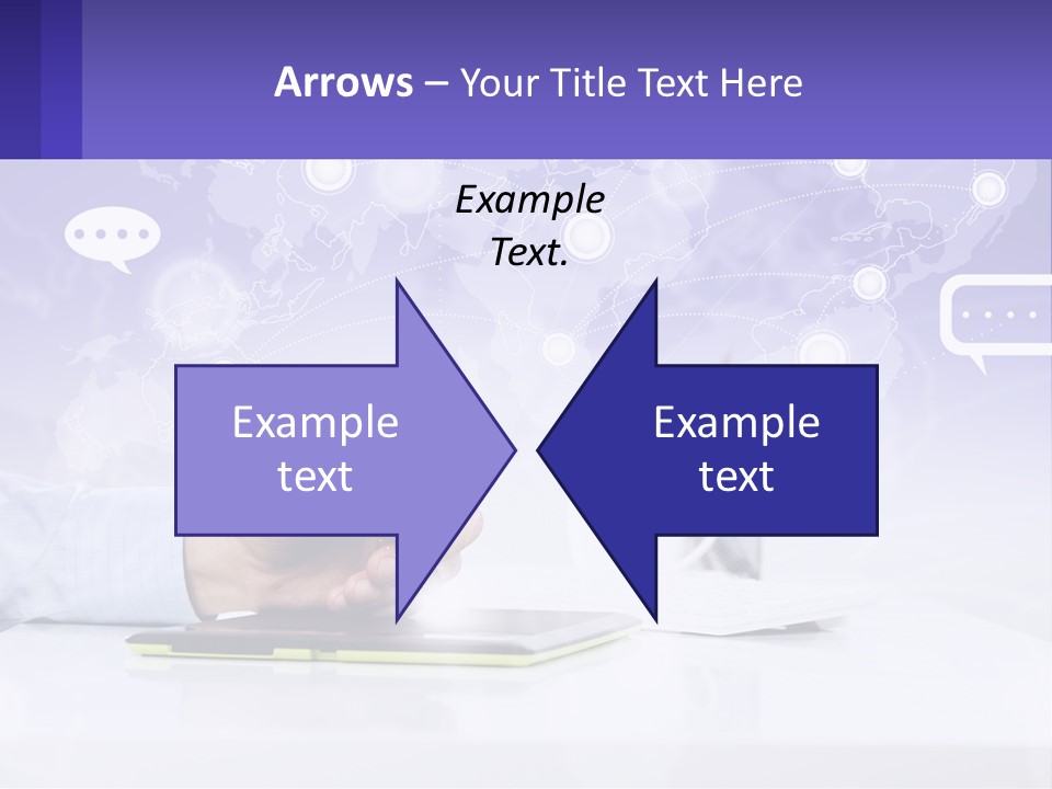 A Person Writing On A Piece Of Paper With A Pen PowerPoint Template