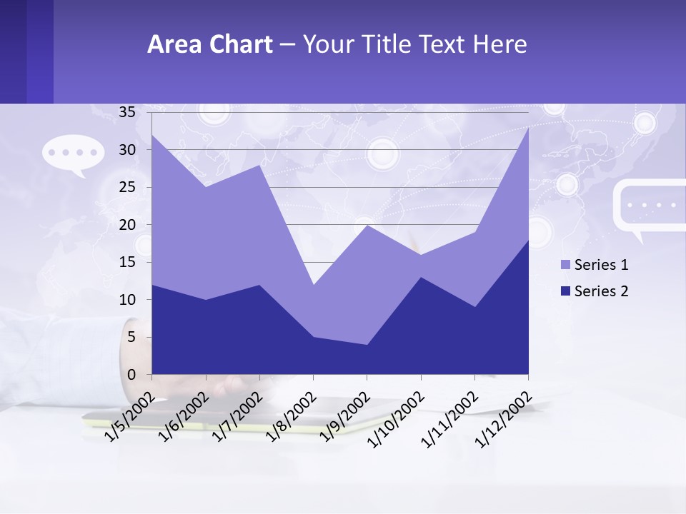 A Person Writing On A Piece Of Paper With A Pen PowerPoint Template