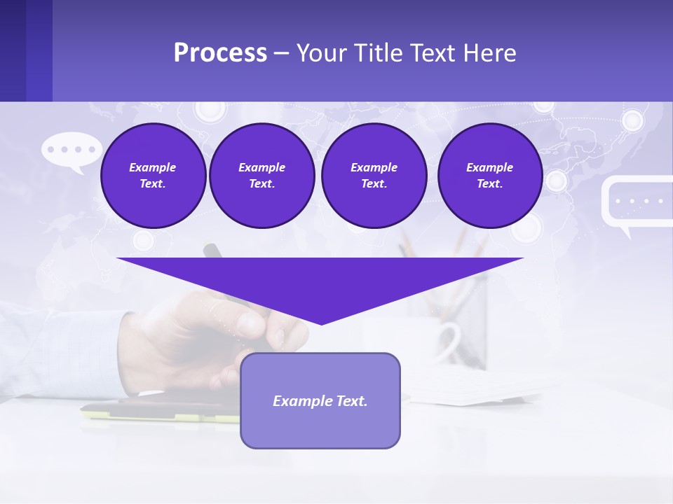 A Person Writing On A Piece Of Paper With A Pen PowerPoint Template