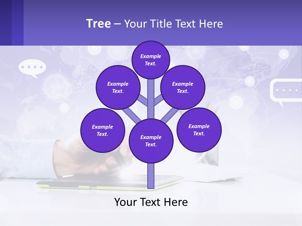 A Person Writing On A Piece Of Paper With A Pen PowerPoint Template