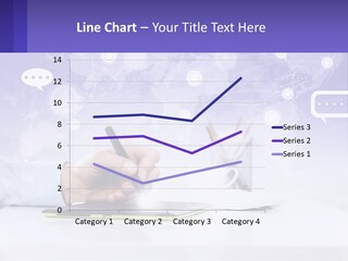 A Person Writing On A Piece Of Paper With A Pen PowerPoint Template