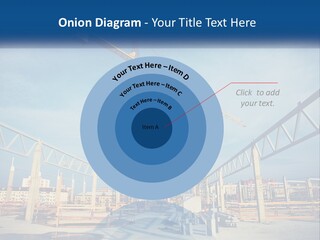A Crane That Is On Top Of A Building PowerPoint Template