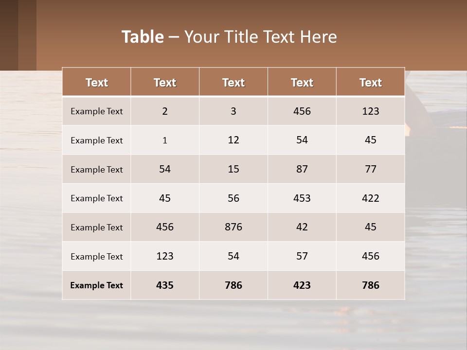 Two People Are Floating On A Raft In The Water PowerPoint Template