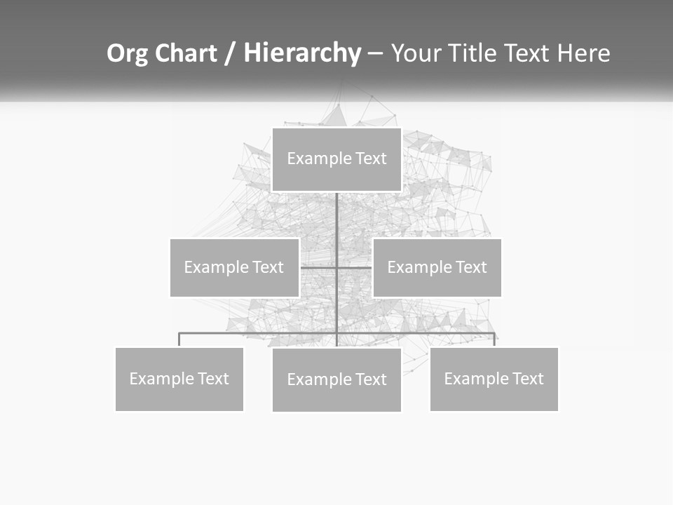 A Gray And White Abstract Background With Lines And Dots PowerPoint Template