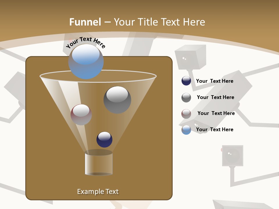 A Man Sitting At A Table With A Tablet PowerPoint Template