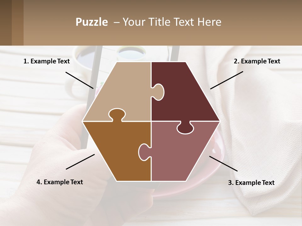 A Person Taking A Picture Of A Plate Of Food PowerPoint Template