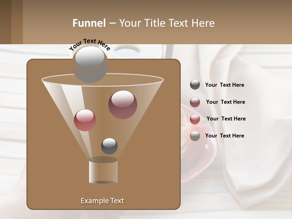 A Person Taking A Picture Of A Plate Of Food PowerPoint Template