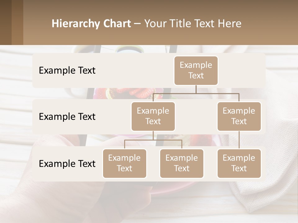 A Person Taking A Picture Of A Plate Of Food PowerPoint Template