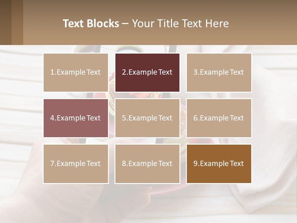 A Person Taking A Picture Of A Plate Of Food PowerPoint Template