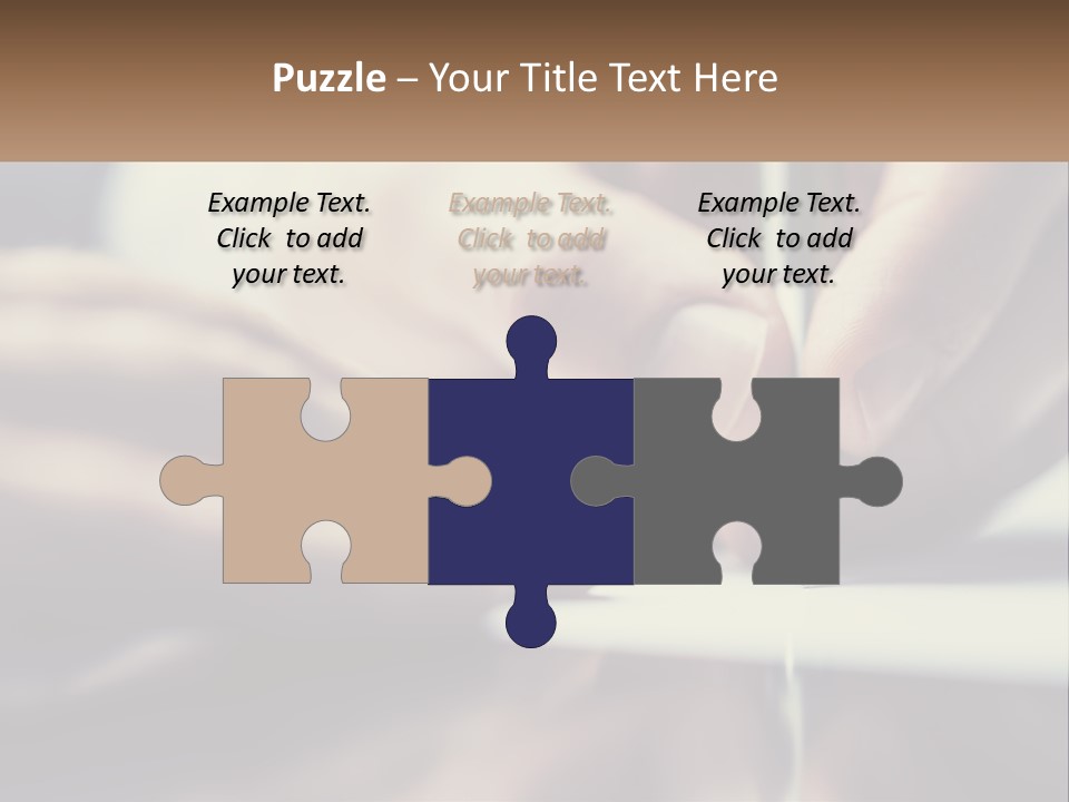 A Person Writing On A Piece Of Paper With A Pen PowerPoint Template