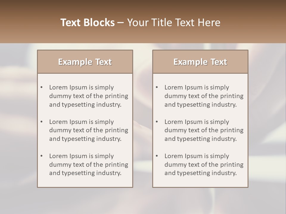 A Person Writing On A Piece Of Paper With A Pen PowerPoint Template