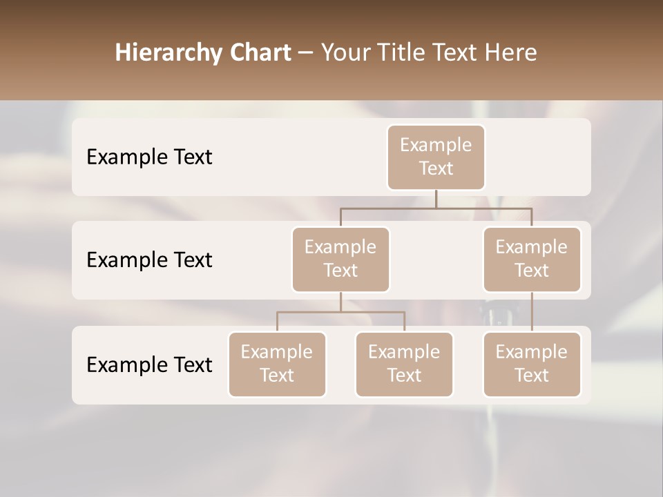 A Person Writing On A Piece Of Paper With A Pen PowerPoint Template