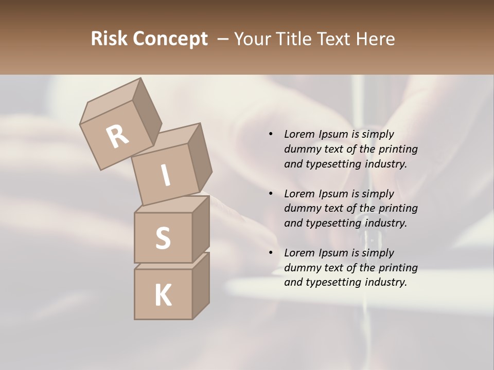 A Person Writing On A Piece Of Paper With A Pen PowerPoint Template