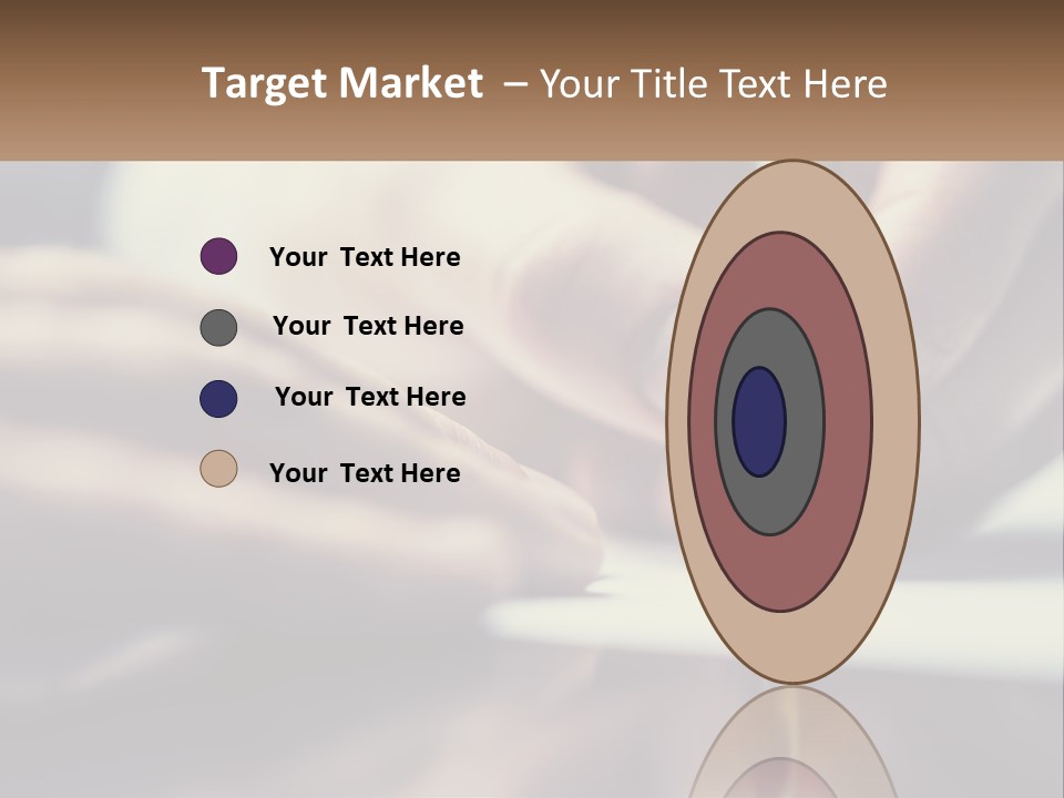 A Person Writing On A Piece Of Paper With A Pen PowerPoint Template