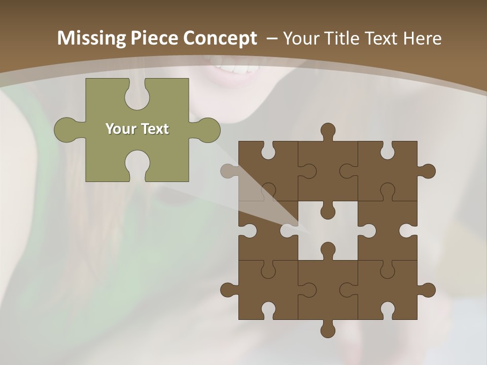 A Woman Sitting At A Table With A Plate Of Food PowerPoint Template