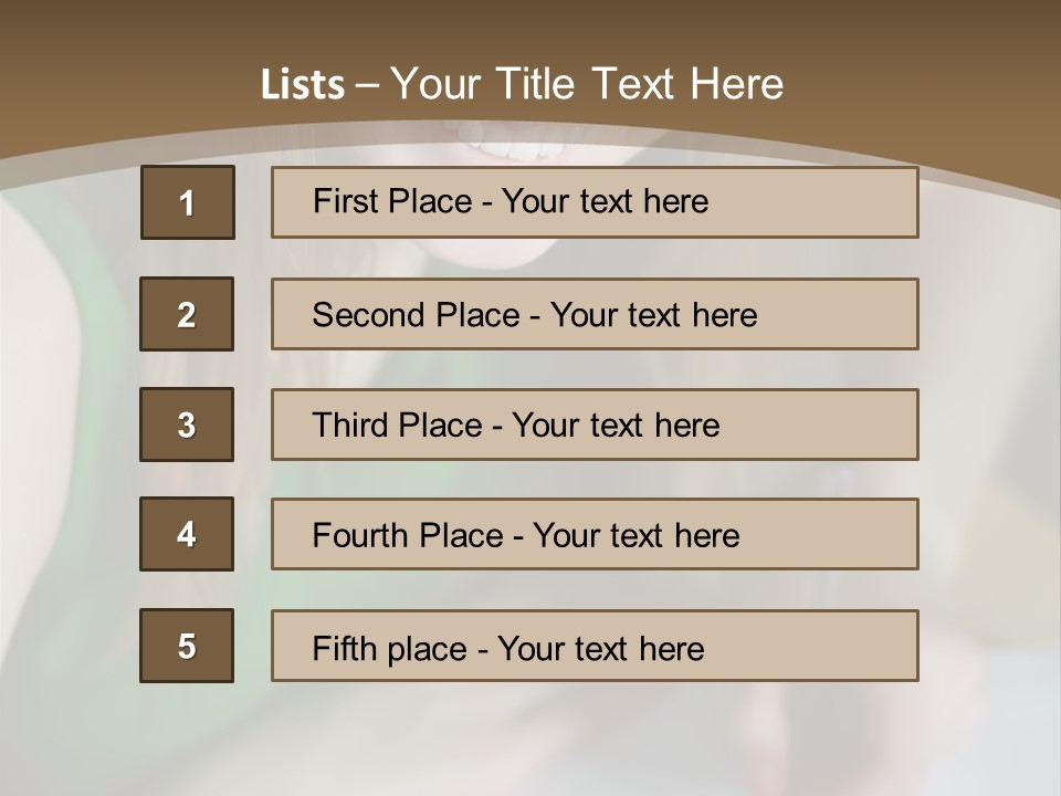 A Woman Sitting At A Table With A Plate Of Food PowerPoint Template