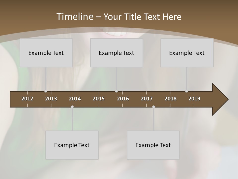 A Woman Sitting At A Table With A Plate Of Food PowerPoint Template