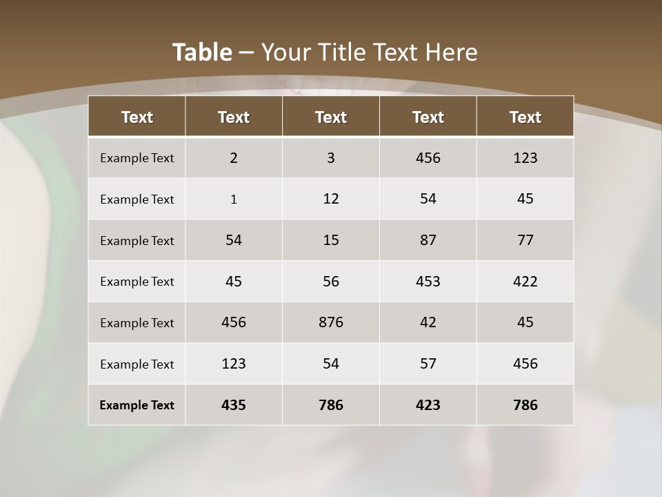 A Woman Sitting At A Table With A Plate Of Food PowerPoint Template