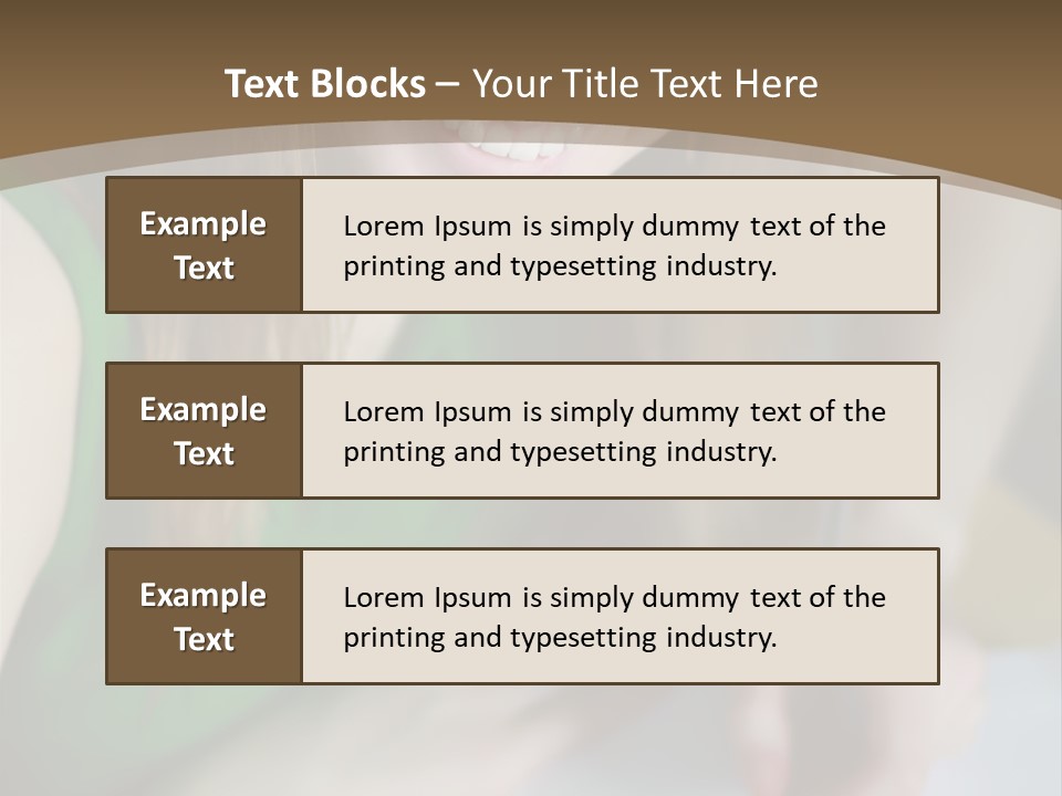 A Woman Sitting At A Table With A Plate Of Food PowerPoint Template