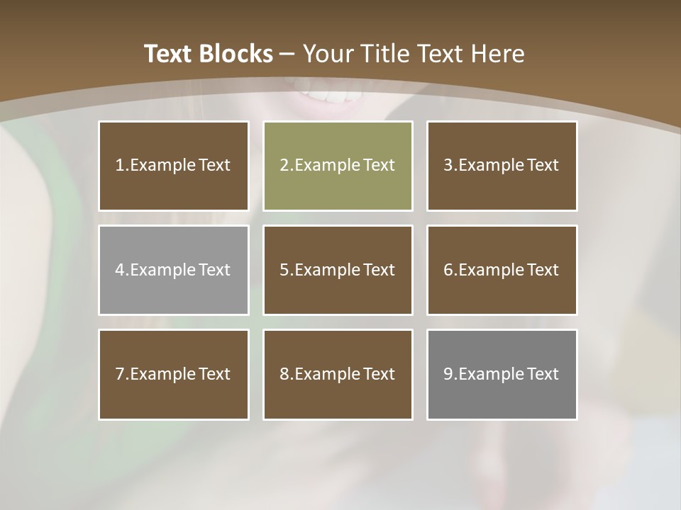 A Woman Sitting At A Table With A Plate Of Food PowerPoint Template