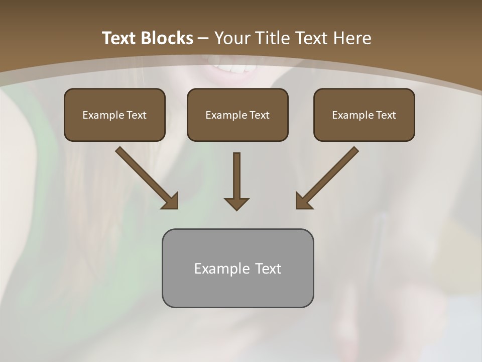 A Woman Sitting At A Table With A Plate Of Food PowerPoint Template