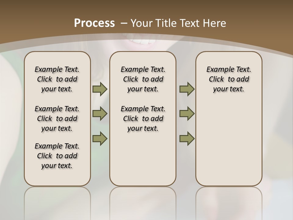 A Woman Sitting At A Table With A Plate Of Food PowerPoint Template