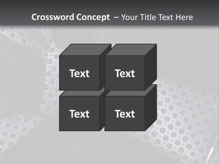 A Black Leather Seat With A Tie And Pen On It PowerPoint Template